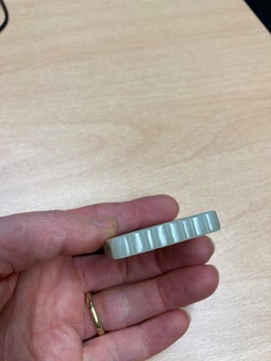 Lot 121 - A Chinese jade plaque