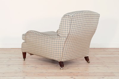Lot A large Grafton armchair by Howard and Sons