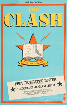 Lot 205 - An American 'The Clash' poster