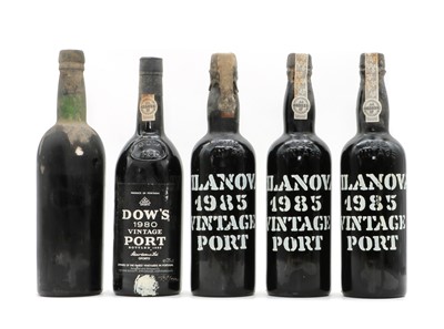 Lot 266 - Assorted Vintage Port to include Taylors, 1996 (1) and four various others