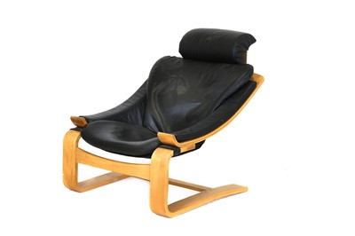 Lot 357 - A 'Kroken' bentwood lounge chair