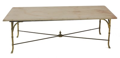 Lot 212 - A French Maison Baguès coffee table