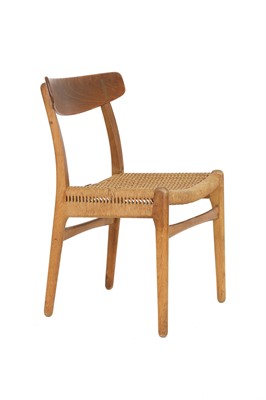 Lot 360 - A Danish oak 'CH23' chair