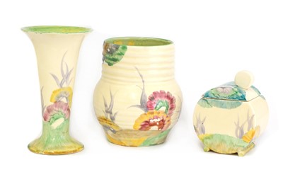 Lot 126 - A collection of Clarice Cliff 'Aurea' items