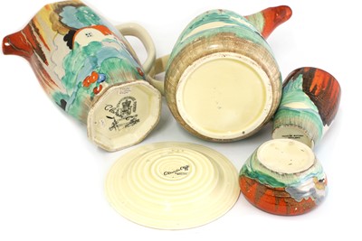 Lot 127 - A collection of Clarice Cliff 'Forest Glen' items
