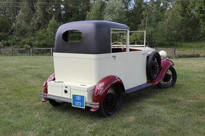 Lot 175 - A 1930s-style pedal car for the 1983 stage production of 'Bugsy Malone'