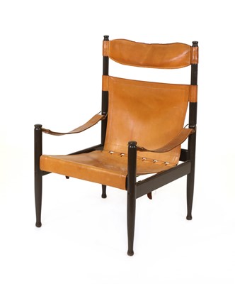 Lot 193 - A high-back 'Safari' chair