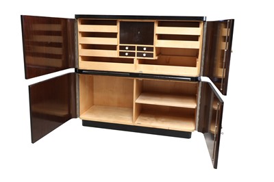 Lot 85 - A German Art Deco mahogany cabinet
