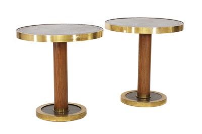 Lot 459 - A pair of brass-mounted ship's tables