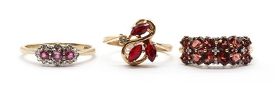 Lot 250 - Two gold rings