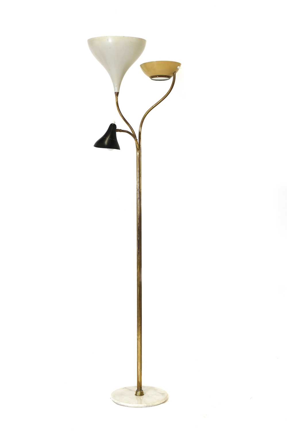 Lot 215 - An Italian modernist standard lamp