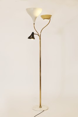 Lot 215 - An Italian modernist standard lamp