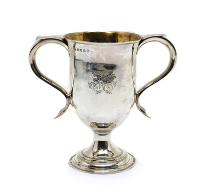 Lot 4 - A George III silver twin-handled cup