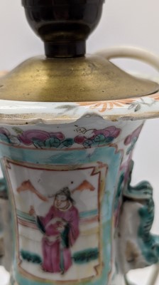 Lot 93 - A Chinese porcleain famille rose vase