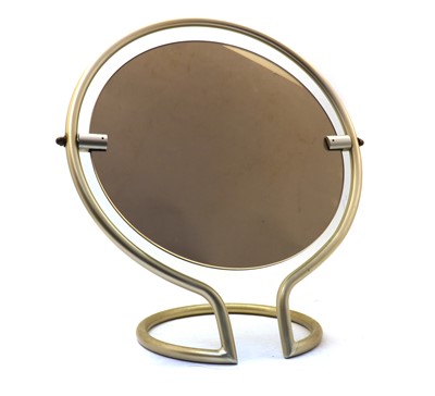 Lot 288A - An Italian chrome reversible mirror