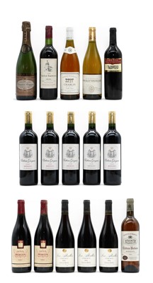 Lot 156 - An assortment of wines