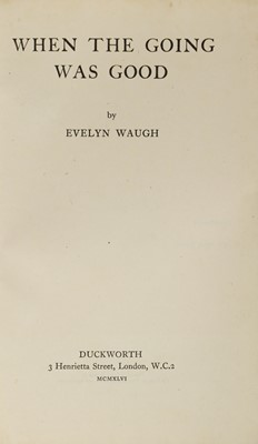 Lot 46 - WAUGH, Evelyn