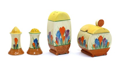 Lot 61 - A collection of Clarice Cliff 'Autumn Crocus' items