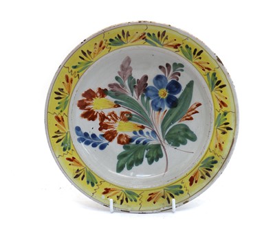 Lot 103 - An 18th century Kellinghusen porcelain dish