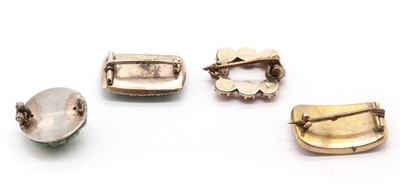 Lot 11 - Four antique brooches