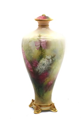 Lot 54 - A Royal Worcester porcelain vase