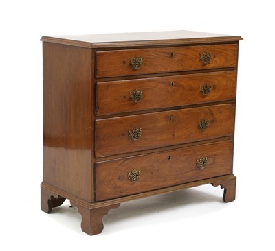 Lot 264 - A George III mahogany chest of drawers