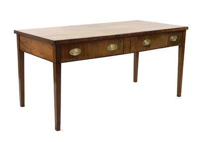 Lot 248 - A George III mahogany serving table