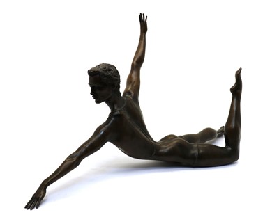 Lot 150 - A contemporary bronze figure