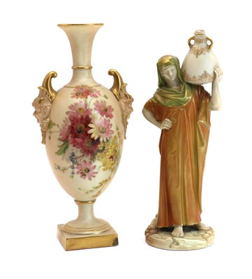 Lot 77 - A Royal Worcester porcelain vase