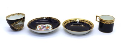 Lot 80 - A Meissen porcelain cabinet cup and saucer