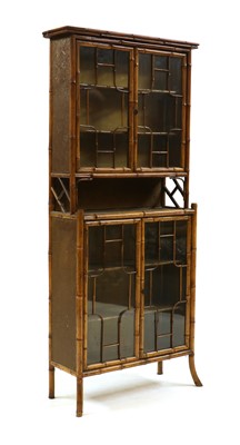 Lot 515 - A bamboo cabinet