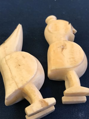 Lot 44 - Inuit carvings