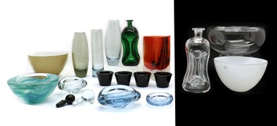 Lot 127A - A collection of Holmegaard glassware