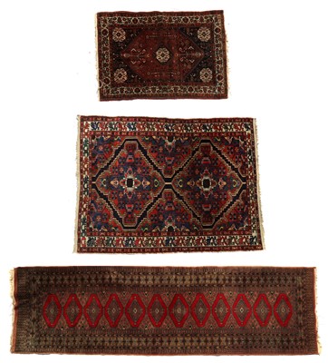 Lot 215 - Two Persian design rugs