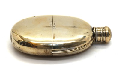 Lot 25 - A Victorian silver hip flask