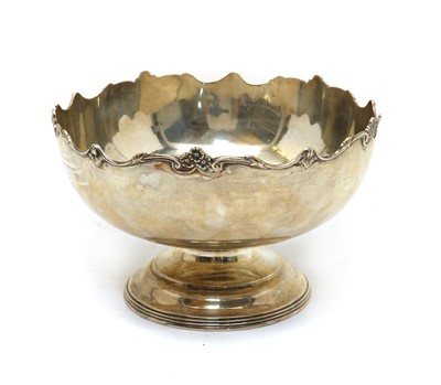 Lot 16 - A silver footed bowl