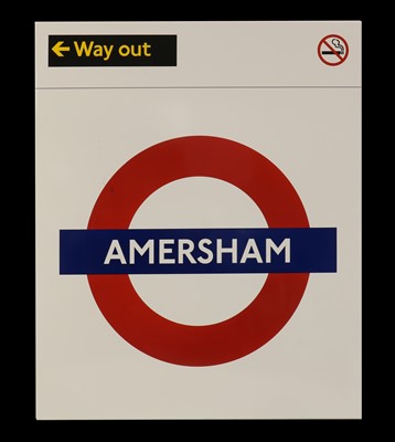 Lot 302 - A London Underground sign