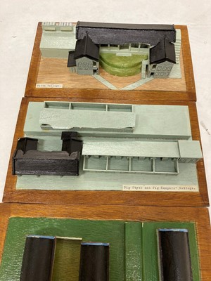 Lot 240 - Three boxes of wooden models of Hei Ling Chau