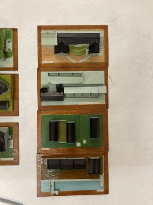 Lot 240 - Three boxes of wooden models of Hei Ling Chau