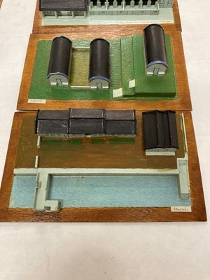 Lot 240 - Three boxes of wooden models of Hei Ling Chau