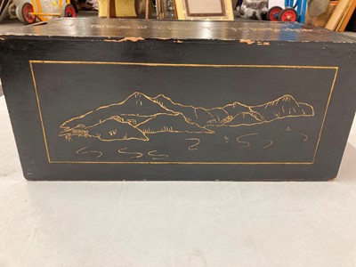 Lot 240 - Three boxes of wooden models of Hei Ling Chau