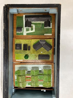 Lot 240 - Three boxes of wooden models of Hei Ling Chau