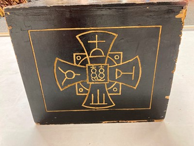 Lot 240 - Three boxes of wooden models of Hei Ling Chau