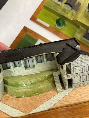 Lot 240 - Three boxes of wooden models of Hei Ling Chau