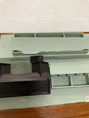 Lot 240 - Three boxes of wooden models of Hei Ling Chau