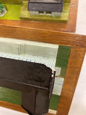 Lot 240 - Three boxes of wooden models of Hei Ling Chau