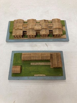 Lot 240 - Three boxes of wooden models of Hei Ling Chau