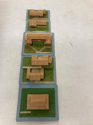 Lot 240 - Three boxes of wooden models of Hei Ling Chau