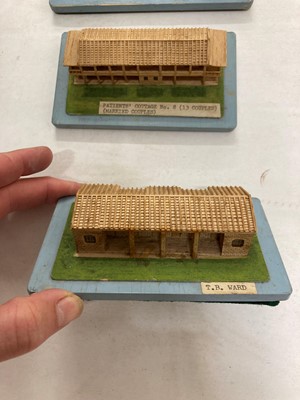 Lot 240 - Three boxes of wooden models of Hei Ling Chau