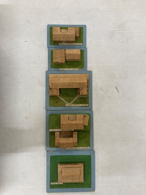 Lot 240 - Three boxes of wooden models of Hei Ling Chau